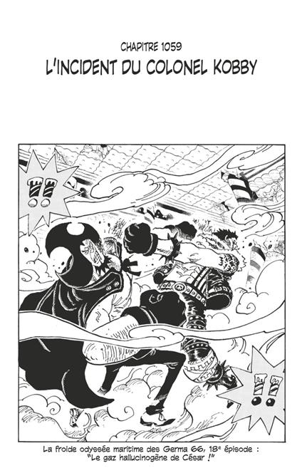 One Piece édition originale - Chapitre 1059