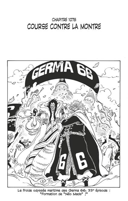 One Piece édition originale - Chapitre 1078
