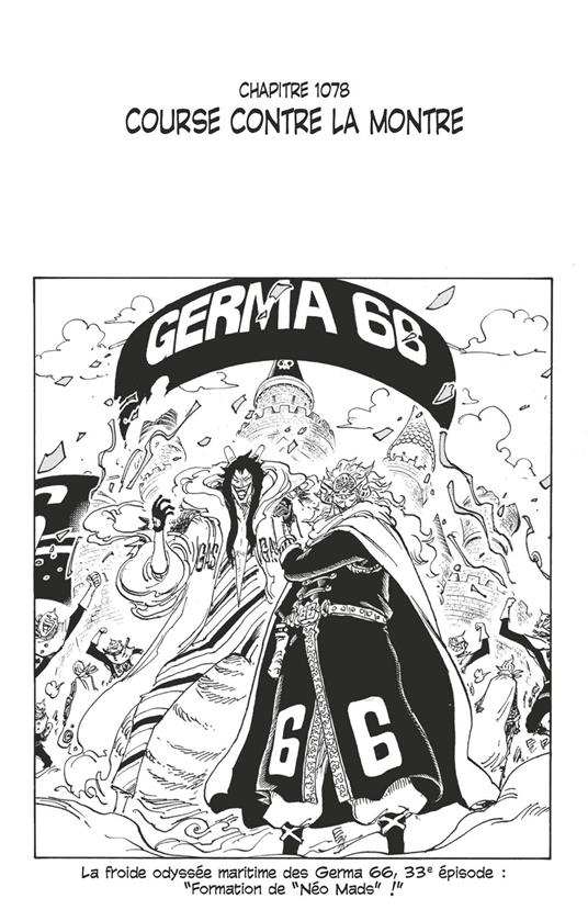 One Piece édition originale - Chapitre 1078