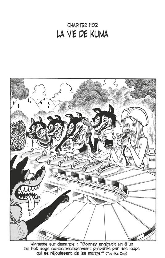 One Piece édition originale - Chapitre 1102