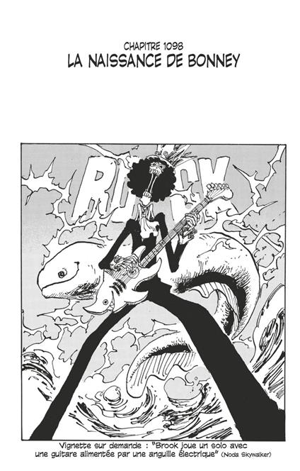 One Piece édition originale - Chapitre 1098
