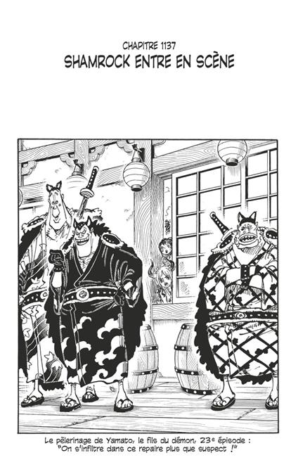 One Piece édition originale - Chapitre 1137
