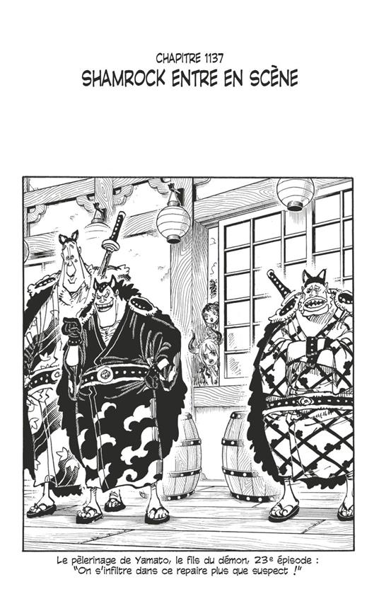 One Piece édition originale - Chapitre 1137