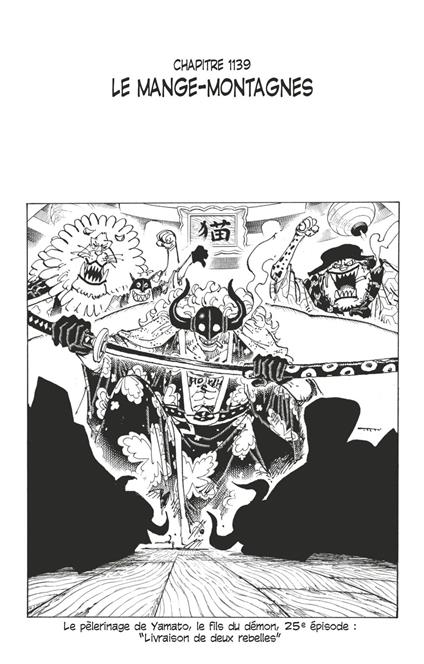 One Piece édition originale - Chapitre 1139