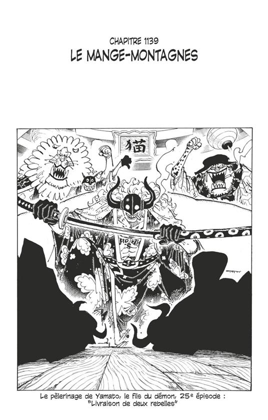 One Piece édition originale - Chapitre 1139