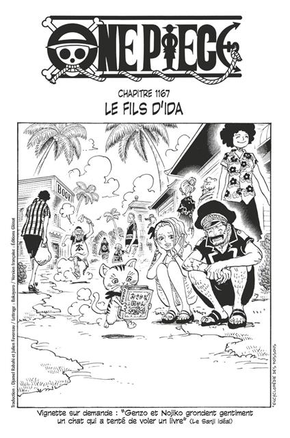 One Piece édition originale - Chapitre 1167