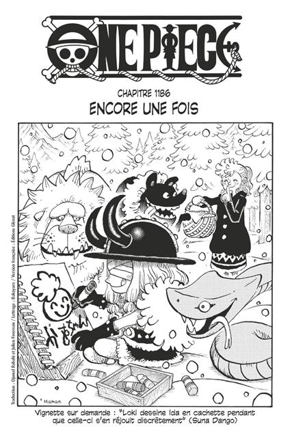One Piece édition originale - Chapitre 1186