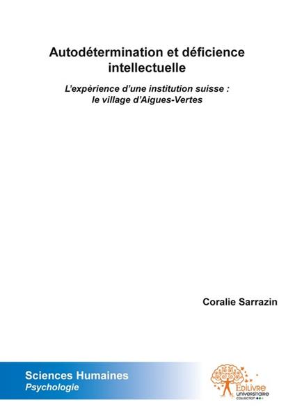 Autodétermination et déficience intellectuelle - Coralie Sarrazin - ebook