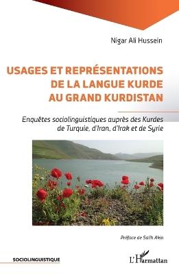 Usages et représentations de la langue kurde au Grand Kurdistan: Enquêtes sociolinguistiques auprès des Kurdes de Turquie, d'Iran, d'Irak et de Syrie - Nigar Ali Hussein - cover