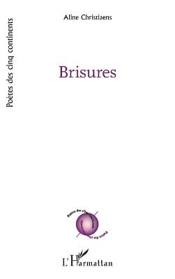Brisures - Aline Christiaens - cover
