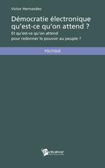 Démocratie électronique qu'est-ce qu'on attend ?