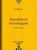 Saynètes et monologues