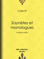 Saynètes et monologues