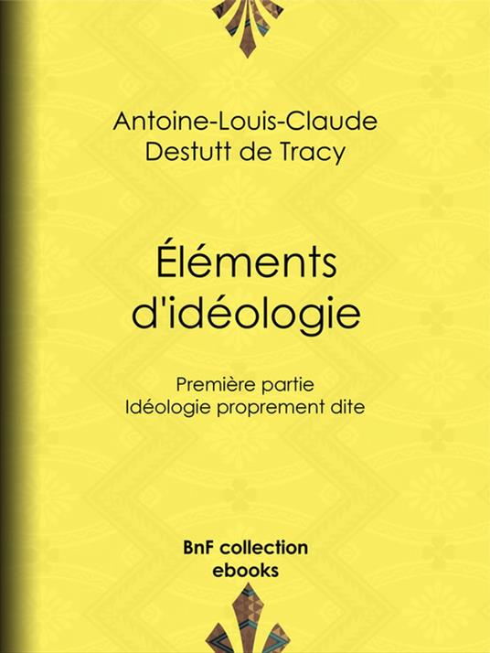 Éléments d'idéologie