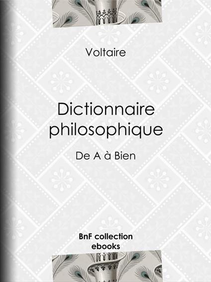 Dictionnaire philosophique