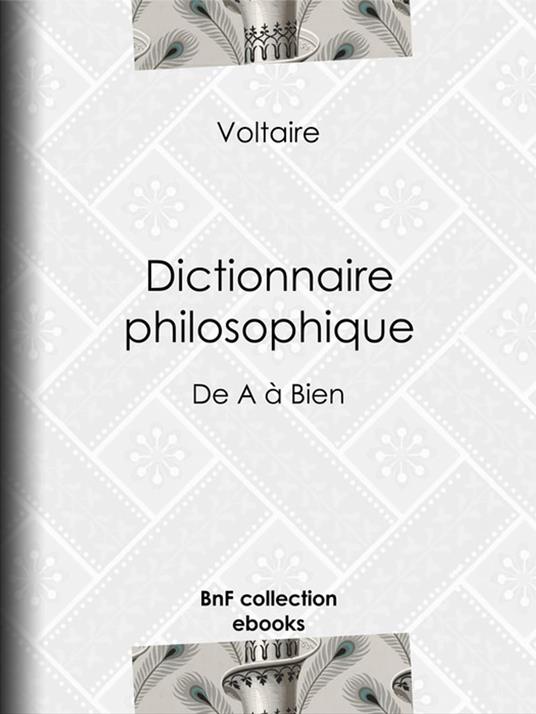 Dictionnaire philosophique