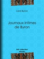 Journaux intimes de Byron