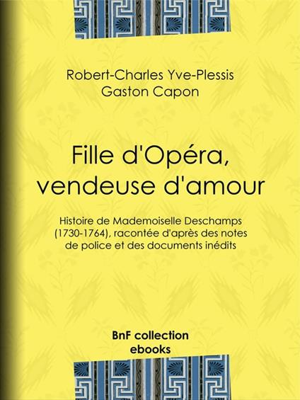 Fille d'Opéra, vendeuse d'amour