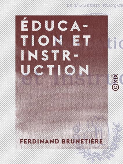 Éducation et Instruction