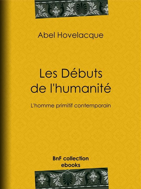 Les Débuts de l'humanité