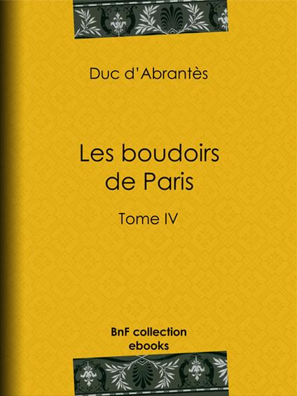 Les Boudoirs de Paris