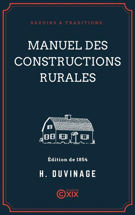 Manuel des constructions rurales