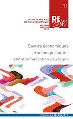Revue Française de Socio-Économie n° 31