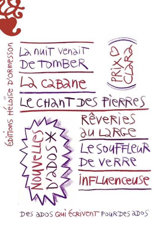 Prix Clara 2018 Nouvelles d'ados - Collectif - ebook