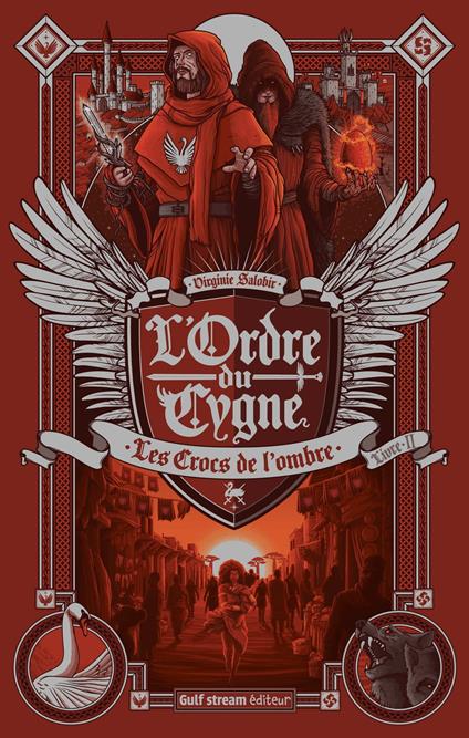 L'Ordre du cygne - tome 2 Les Crocs de l'ombre - Virginie Salobir - ebook