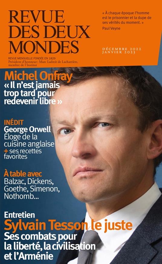 Revue des Deux Mondes décembre 2022-janvier 2023