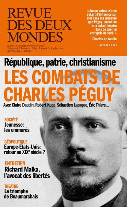 Revue des Deux Mondes octobre 2025