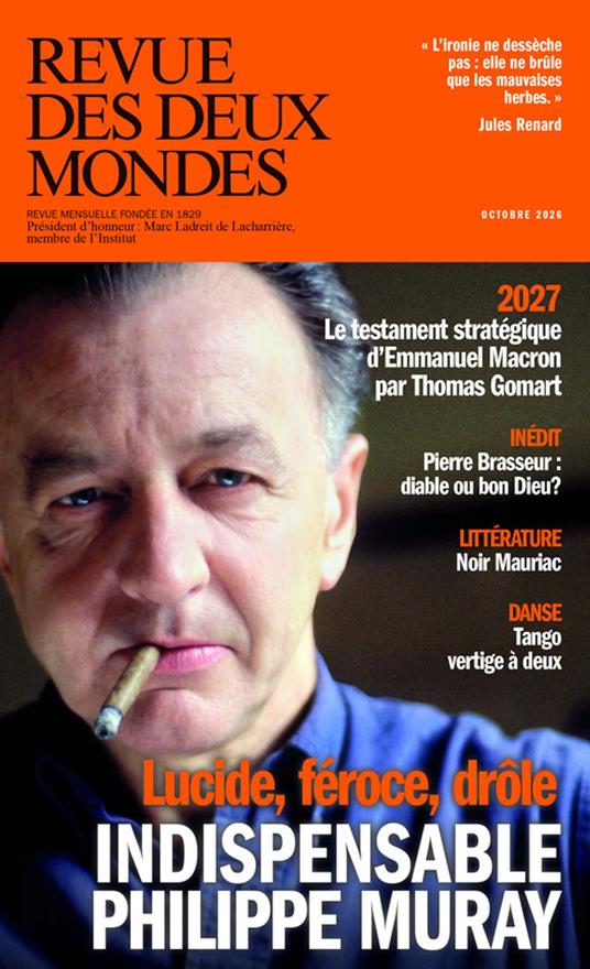 Revue des Deux Mondes octobre 2026