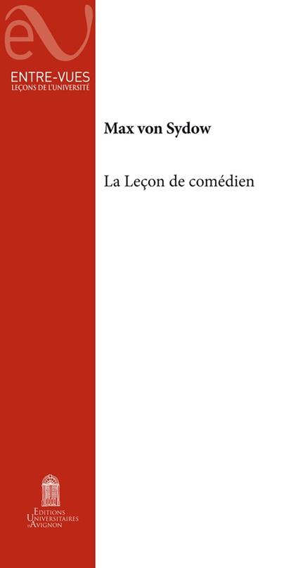 La Leçon de comédien