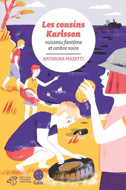 Les cousins Karlsson Tome 5 - Vaisseau fantôme et ombre noire - Katarina Mazetti,Agneta Segol,Marianne Ségol - ebook