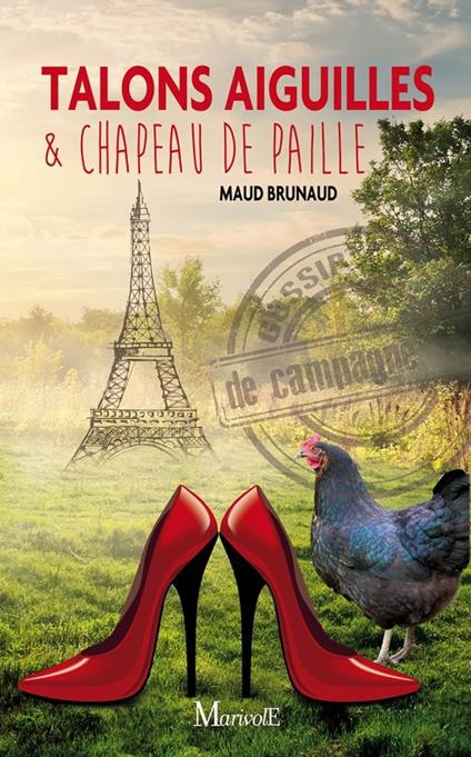 Talons aiguilles et chapeau de paille