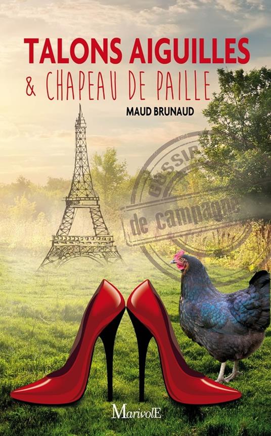 Talons aiguilles et chapeau de paille