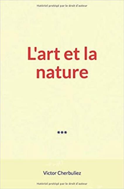 L'art et la nature