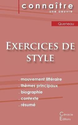 Fiche de lecture Exercices de style de Raymond Queneau (Analyse littéraire de référence et résumé complet) - Raymond Queneau - cover