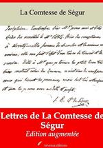 Lettres de La Comtesse de Ségur – suivi d'annexes