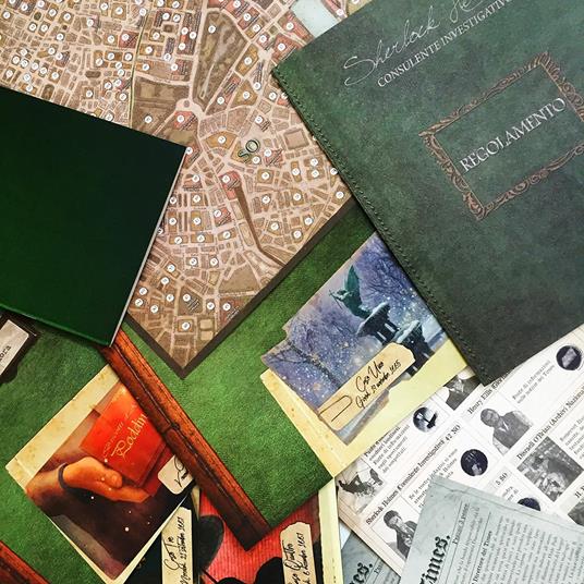 SHCI - Sherlock Holmes Consulente Investigativo Gli Irregolari di Baker Street. Base - ITA. Gioco da tavolo - 4