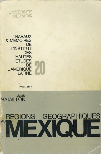 Les régions géographiques au Mexique