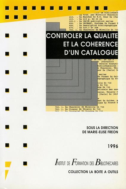 Contrôler la qualité et la cohérence d’un catalogue