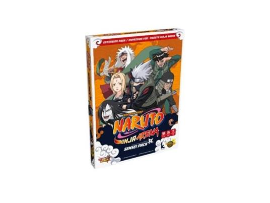Naruto Ninja Arena Sensei Pack Inglese Gioco Da Tavolo Do Not Panic Games