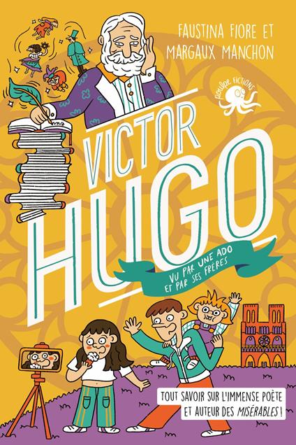 100 % Vrai - Victor Hugo vu par une ado (et sa cousine) - Biographie Ecrivain Auteur Français Littérature Les Misérables Le Bossu de Notre Dame Poète Poésie - Faustina Fiore,Margaux Manchon - ebook