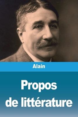 Propos de littérature - Alain - cover