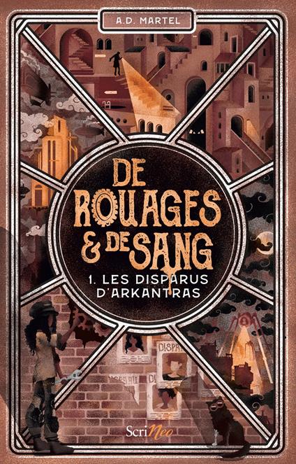 De rouages et de sang - Tome 1 Les Disparus d'Arkantras - A. D. Martel - ebook