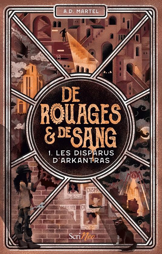De rouages et de sang - Tome 1 Les Disparus d'Arkantras - A. D. Martel - ebook