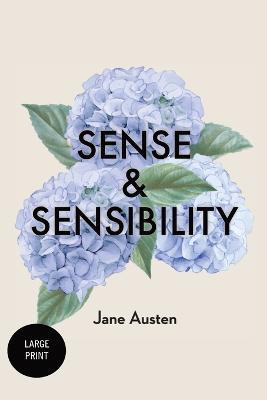 Sense and Sensibility: Large Print - Jane Austen - cover