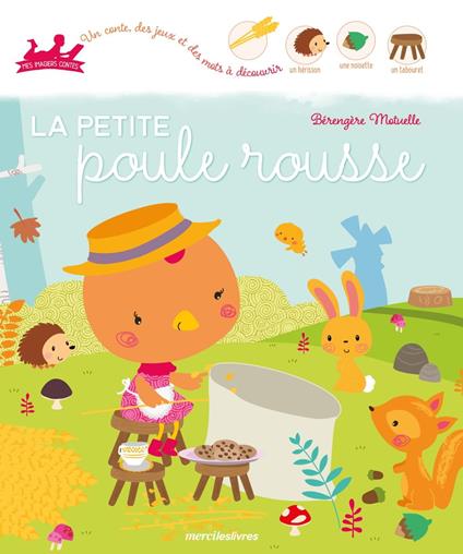 La petite poule rousse - Bérengère MOTUELLE - ebook
