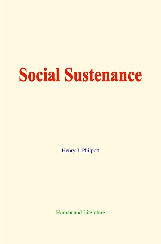 Social Sustenance